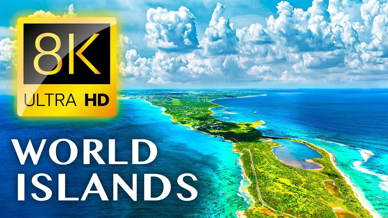 ISLANDS SCAPES   Unveiling the World's Most Enchanting Islands 8K TV   8K ULTRA HD