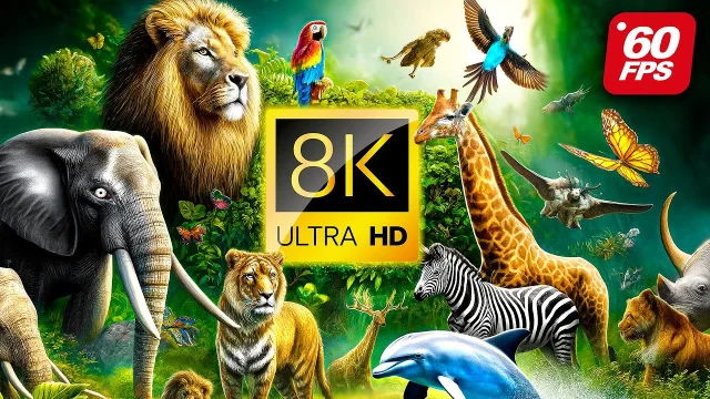 THE ULTIMATE 8K ANIMAL ADVENTURE 60FPS 8K ULTRA HD main poster