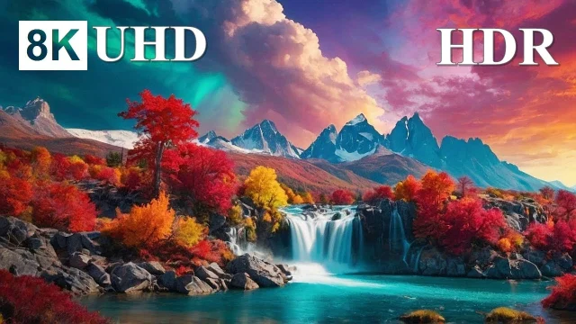 8K HDR Travel Adventure Stunning Landscapes & Vibrant Cityscapes main poster