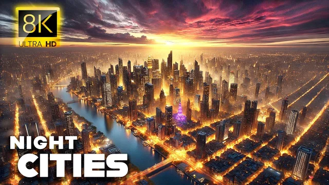 8K Skylines of the World's Most Iconic Cities 8K VIDEO ULTRA HD #8K #SKYLINE main poster