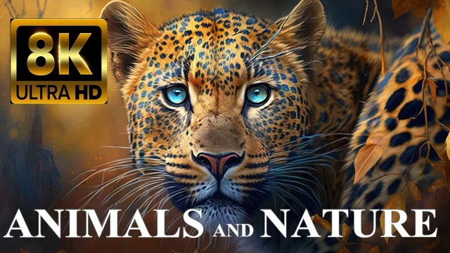 ANIMALS and NATURE 8K ULTRA HD with Names and Sounds main poster