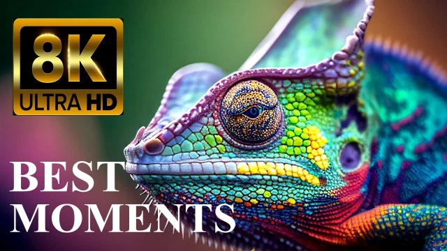 ANIMALS BEST MOMENTS 8K Ultra HD with Names and Sounds main poster