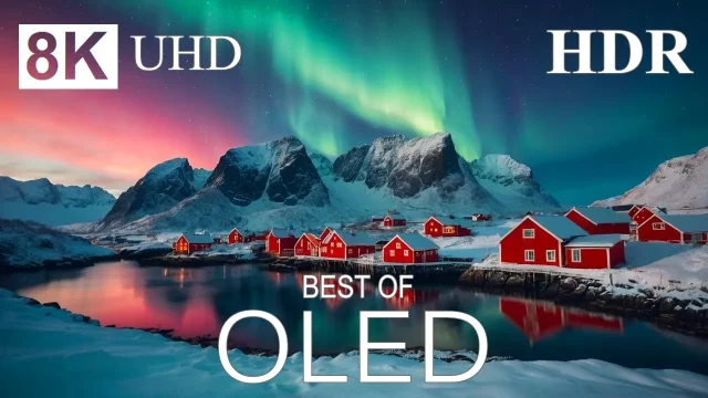 BRIGHT COLORS 8K HDR - Best Of OLED Demo 8K ULTRA HD main poster