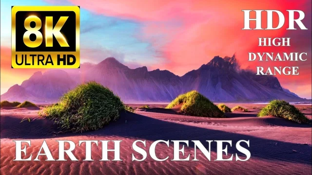 EARTH AMAZING SCENES 8K ULTRA HD HDR Dolby Vision main poster