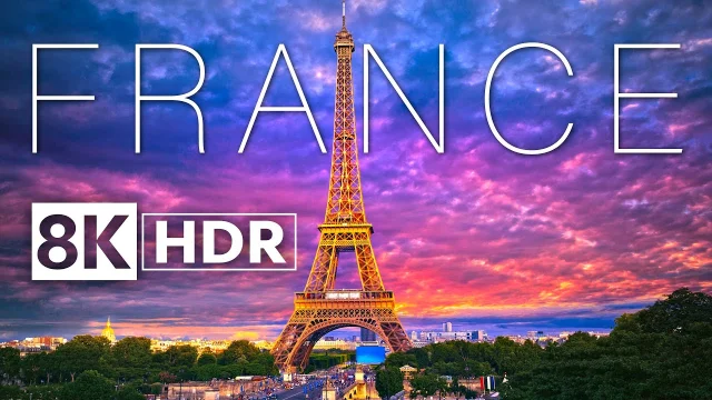 France 8K HDR Video 60fps Dolby Vision Demo main poster