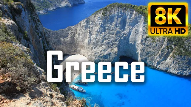 Greece in 8K UHD   Best Places You Have to See With Relaxing Music, Calm Music main poster