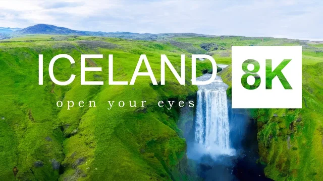 ICELAND - LAND OF GREEN   8K ULTRA HD (60 FPS) main poster