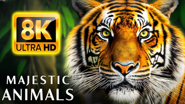 MAJESTIC ANIMALS  8K ULTRA HD - The best animals for relaxing and soothing music main poster