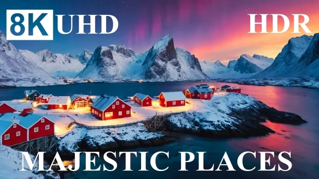 MAJESTIC PLACES 8K HDR – 8K HDR Journey main poster