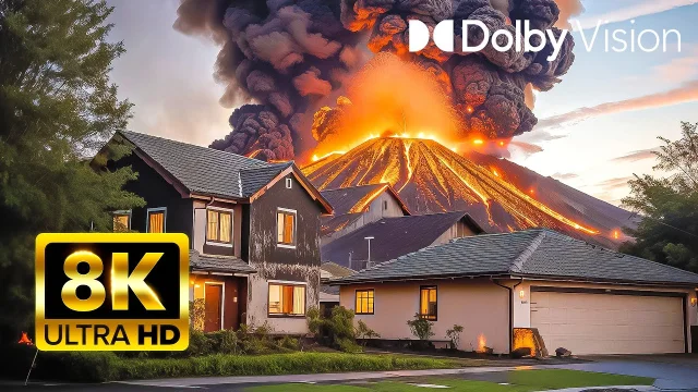 MOST VIBRANT COLORS - VOLCANOES IN 8K DOLBY VISION™ HDR main poster