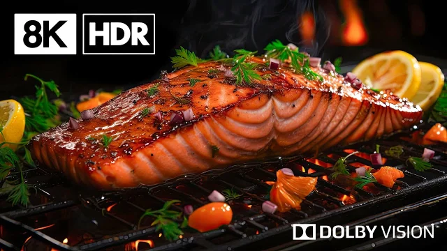 Mouthwatering Dishes in 8K HDR Dolby Vision™ main poster