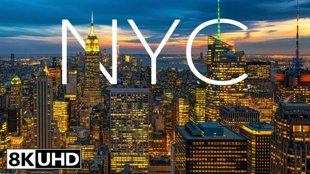 NEW YORK 8K Video Ultra HD 120 FPS • Capital of the World main poster