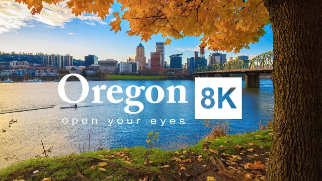 Oregon in 8K ULTRA HD - Most Beautiful State in USA  (60FPS) main poster