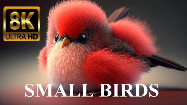 Small BIRDS 8K ULTRA HD with Names and Sounds main poster