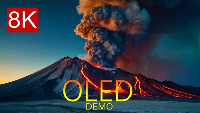 THE POWER OF NATURE 8K - OLED Demo 8K ULTRA HD main poster