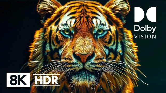 THE WILD UP CLOSE   8K Dolby Vision™ HDR 60FPS main poster