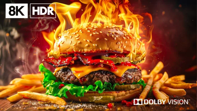 The World's Most Delicious Foods in 8K HDR   Dolby Vision™ main poster