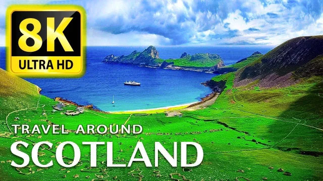 Unique trip to SCOTLAND in HD 8K ULTRA - The best places in Scotland with relaxing music main poster