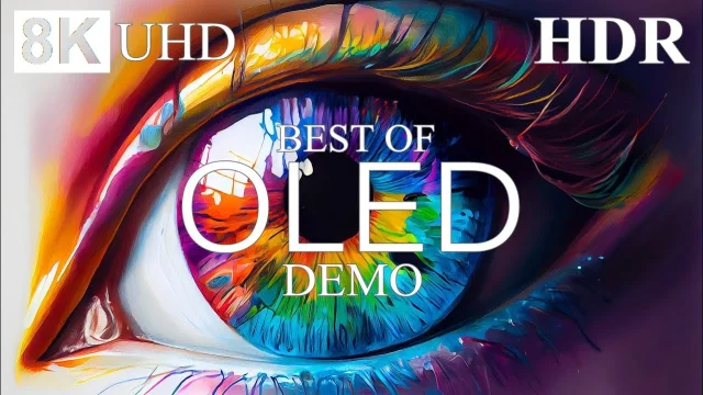 VIVID COLORS in 8K HDR - Best Of OLED Demo 8K ULTRA HD main poster