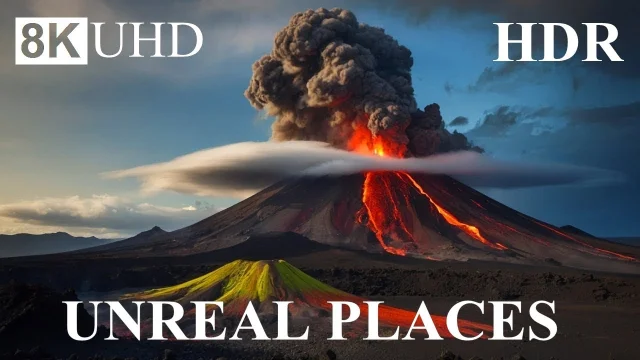 WORLD'S MOST INCREDIBLE PLACES 8K HDR ULTRA HD main poster