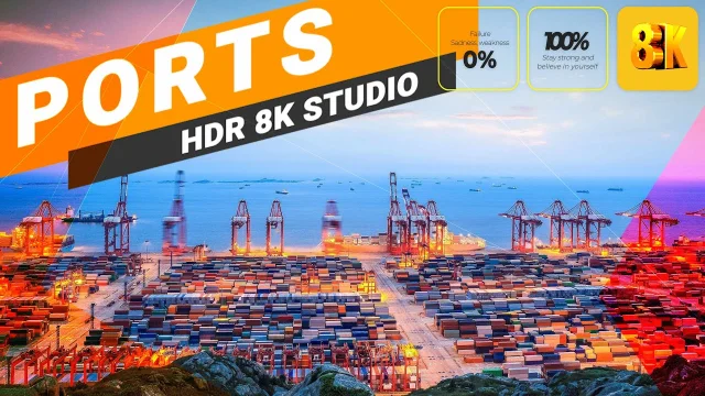 8k video PORTS hdr 60 fps videos main poster